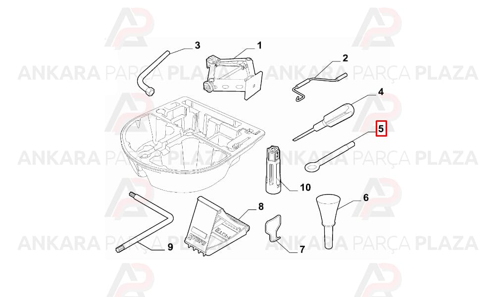 Egea Doblo 3 Tampon Çeki Demiri Mtj