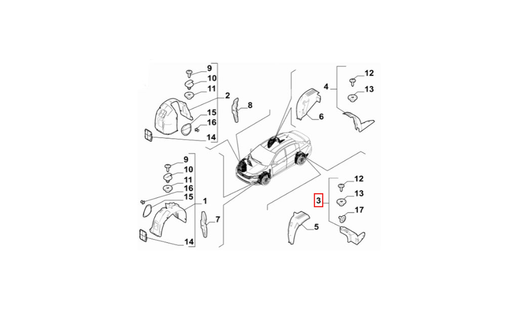 OEM #17739 - Teknik Resim