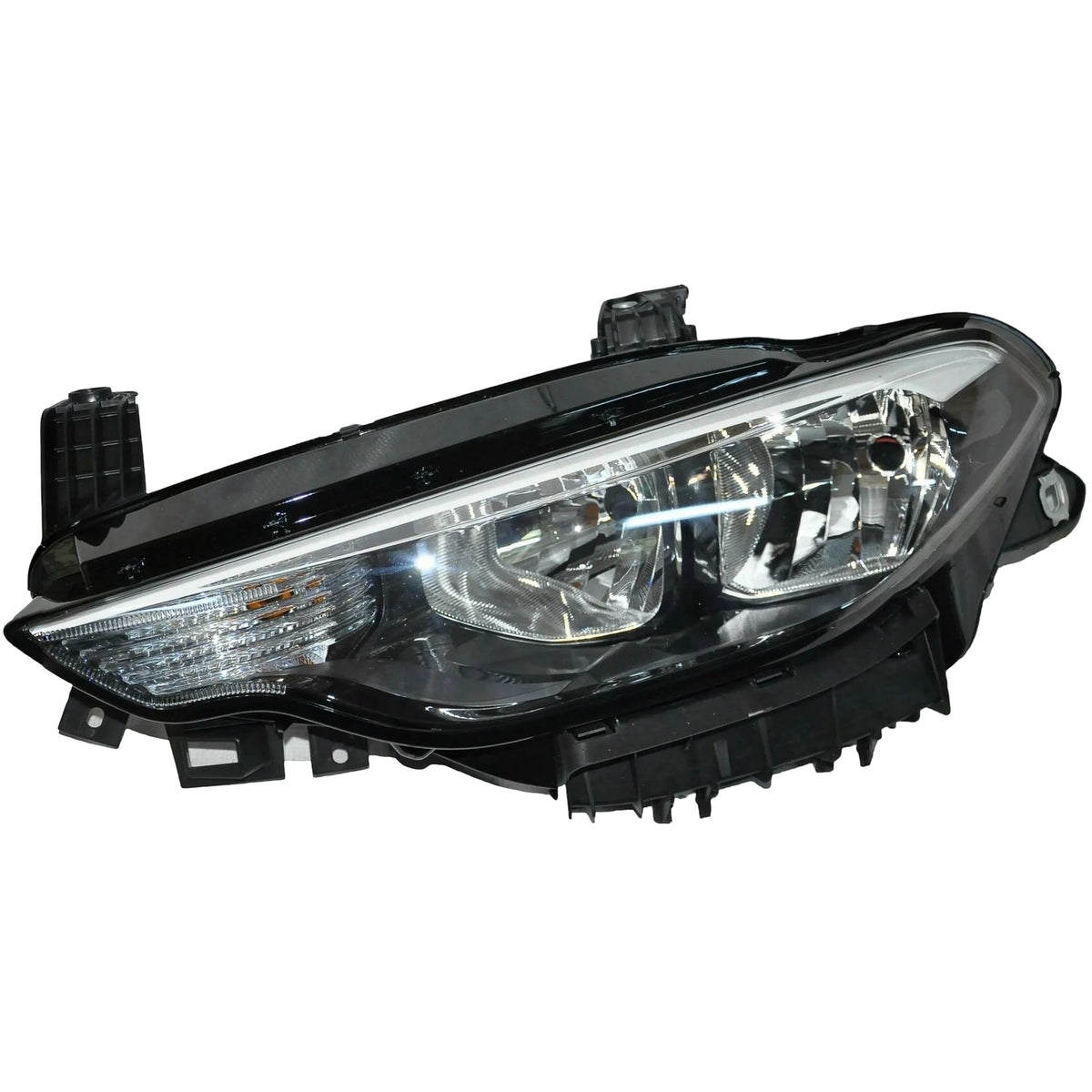F.EGEA 15-21 ÖN FAR MOTORLU SİYAH Lh. - main