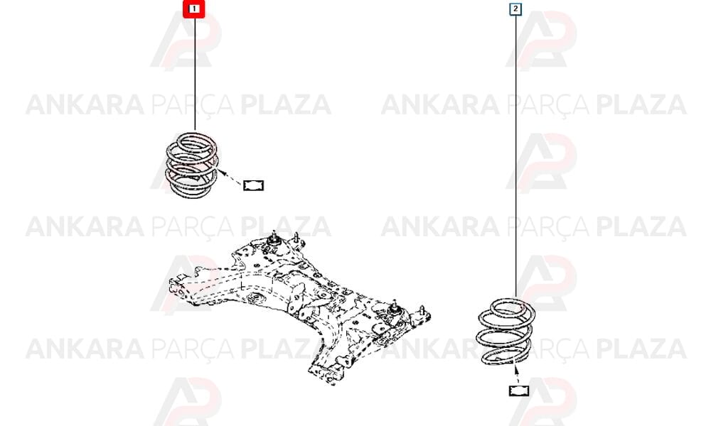 Helezon Yayı Ön Clio 4