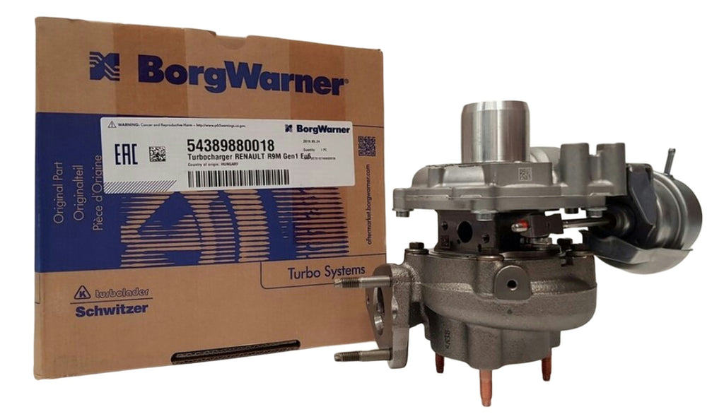 Renault Megane Fluence Kadjar Trafic Turbo Borgwarner 54389880018 - product
