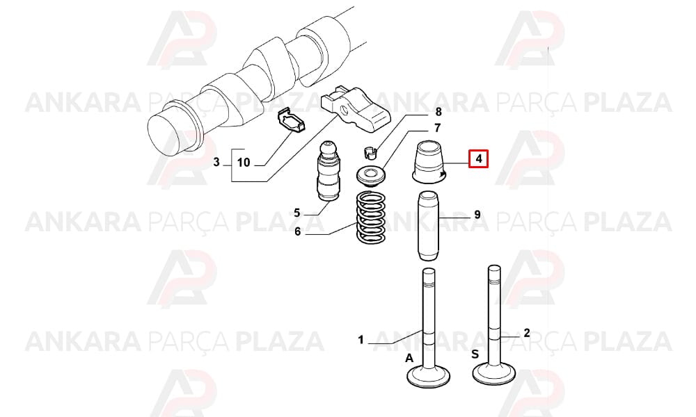 Hidrolik Debriyaj Rulmanı Alfa Romeo 147,156