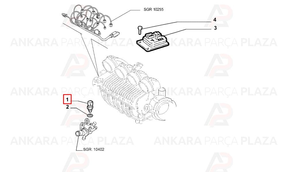 Hararet Müşürü Doblo Palio Albea 1,3 Mjtd