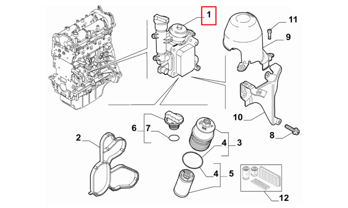 OEM #12372 - Teknik Resim