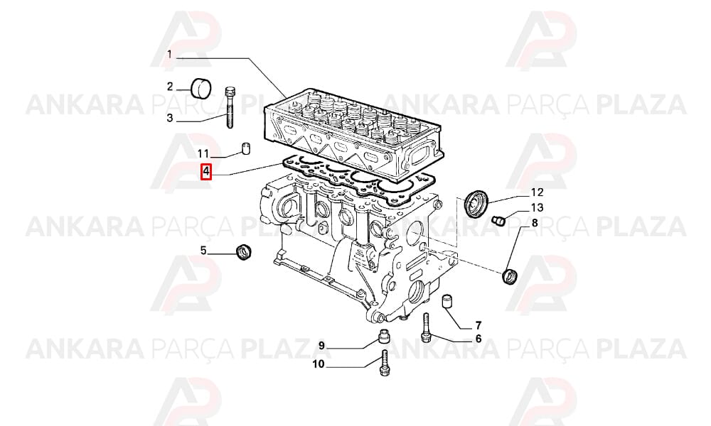 Fiat 500 Doblo Palio Albea Stilio 1.2 16V Silindir Kapak Contası Royal