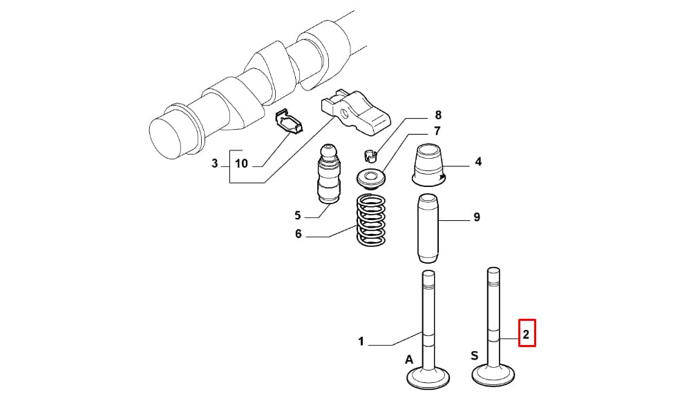 Grande Punto Stilo 1.9Dmjt Emme + Egzoz In 8 Ex 8 Subap Takımı Güneş