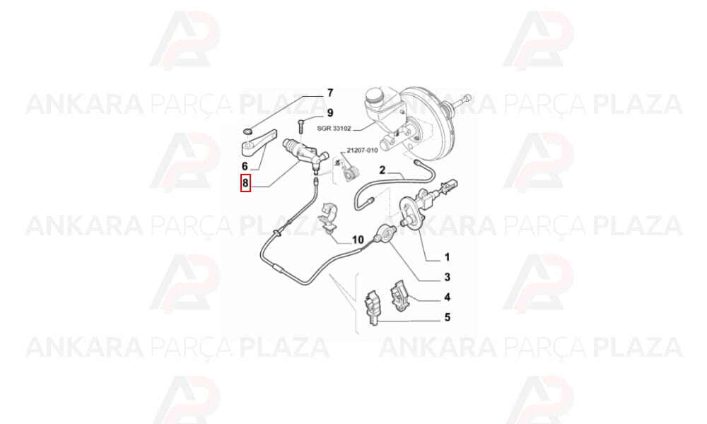 Doblo Fiorino Linea Grande Punto Debriyaj Alt Merkezi Hattat
