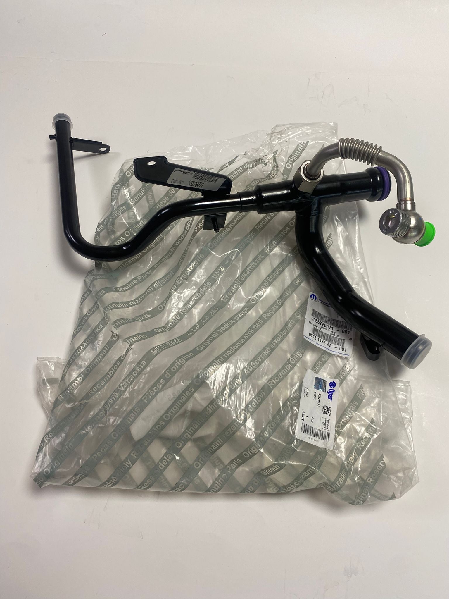 Fiat 500 Guilietta Mito Bravo Punto Evo Soğutma Borusu Orjinal 55229071