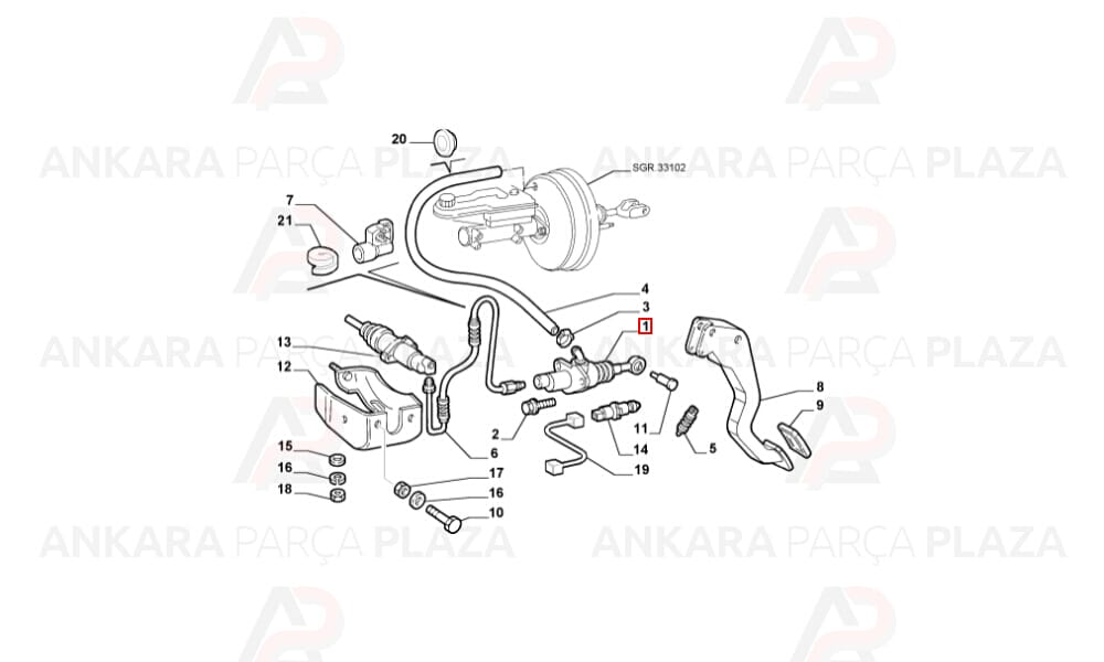 Debriyaj Üst Merkezi Ducato 1994 >