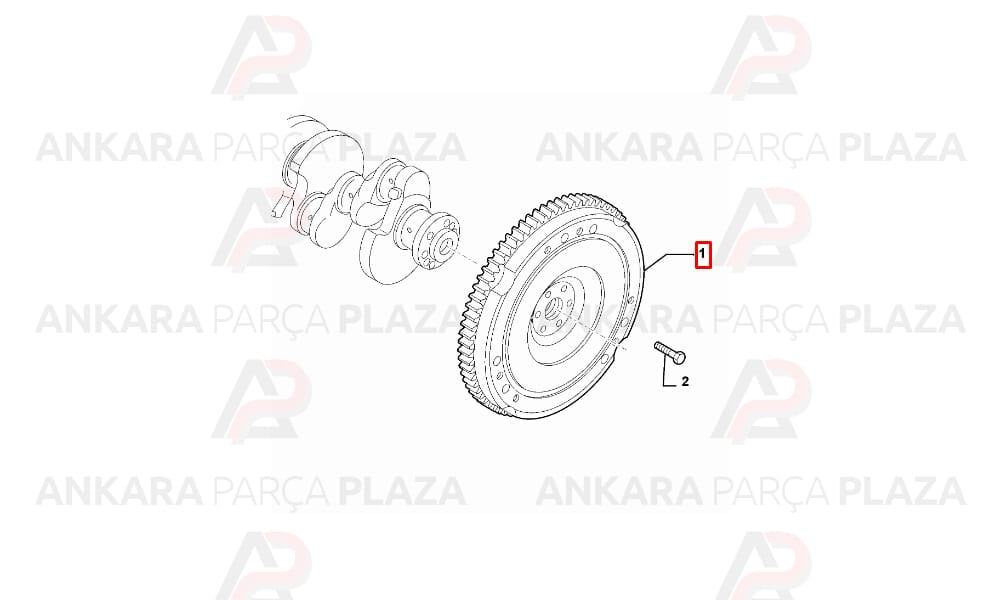Debriyaj Volanı Alfa Romeo Giulietta Mito 1.4T