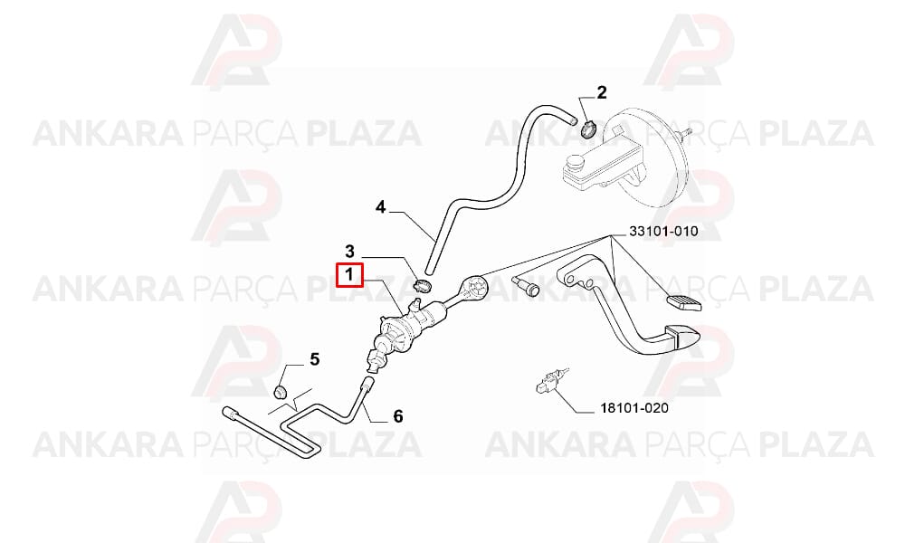 Debriyaj Üst Merkezi Ducato 3