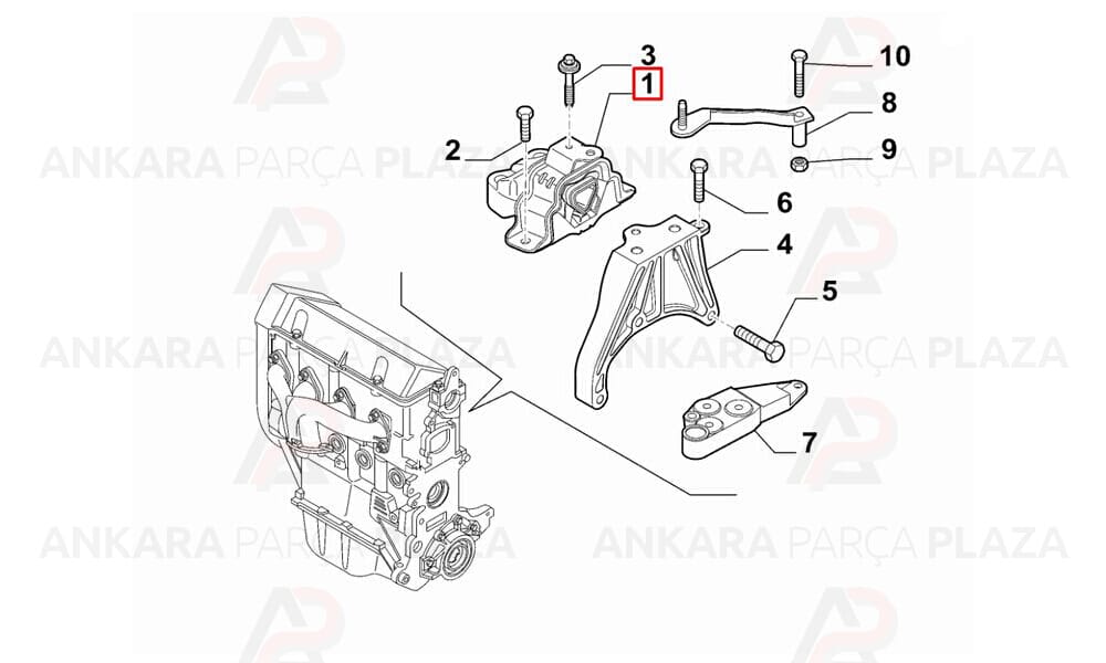 Motor Takozu Sol Grande Punto Punto Evo Fiat 500L 2008 >
