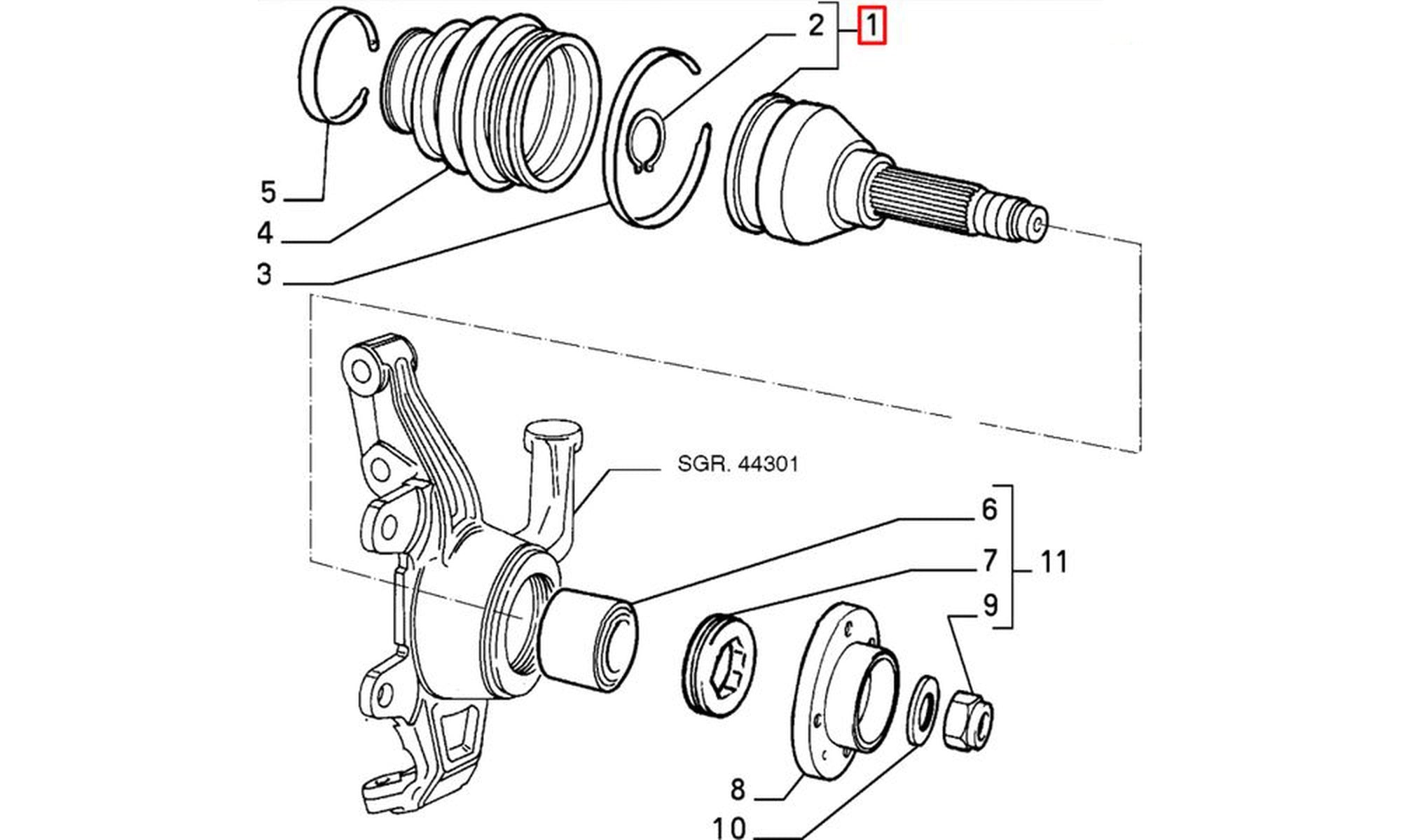 OEM #18979 - Teknik Resim