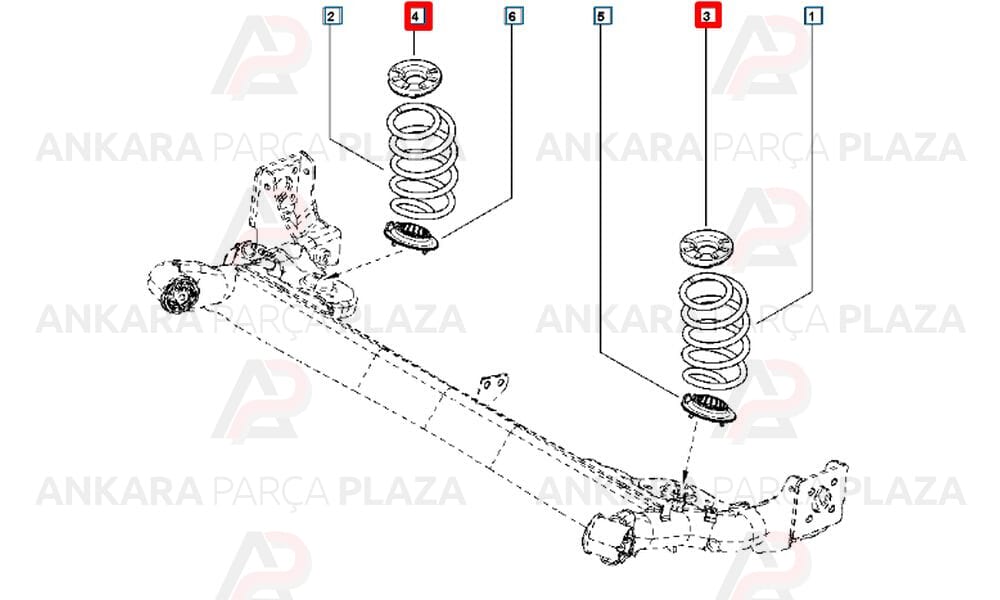 Helezon Get Lastiği Arka Logan 1 Sandero Duster