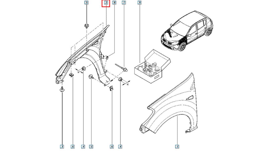 OEM #9633 - Teknik Resim