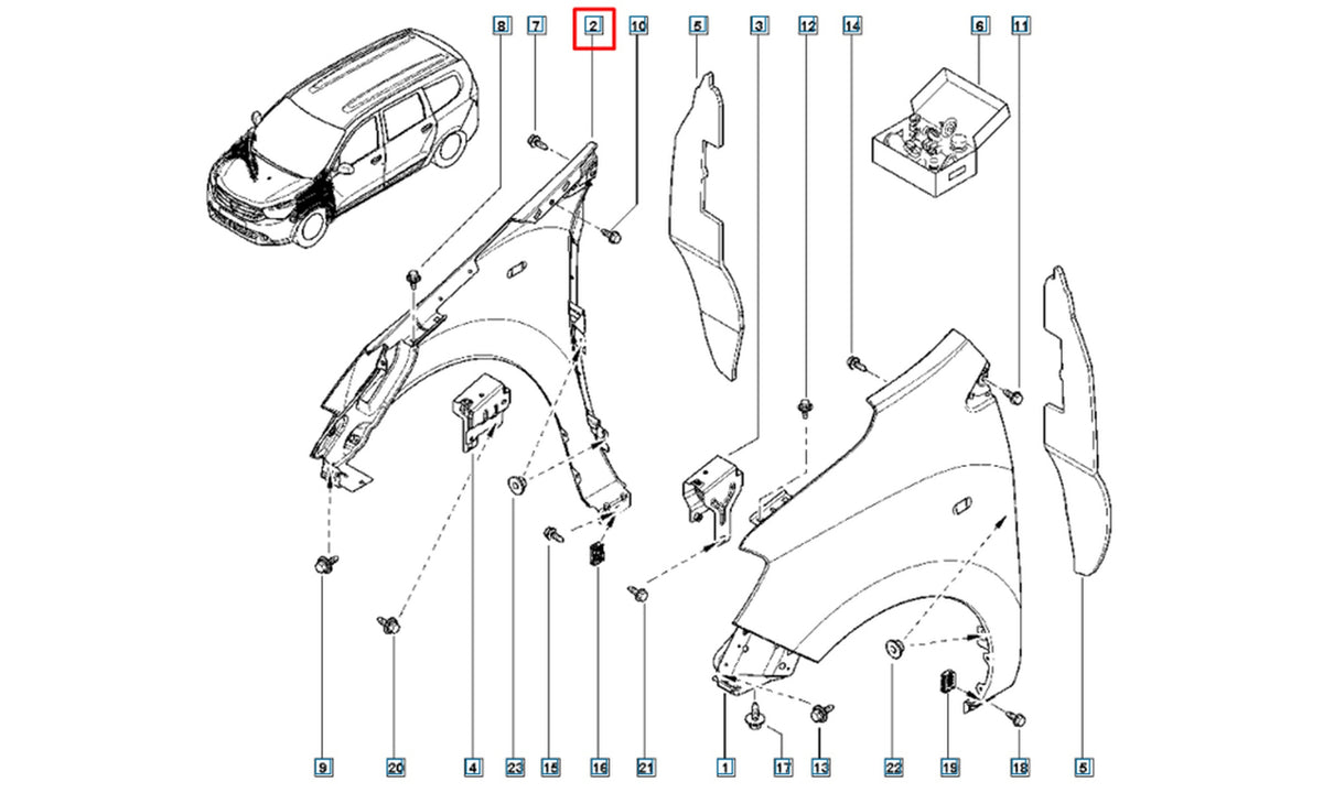 OEM #9630 - Teknik Resim