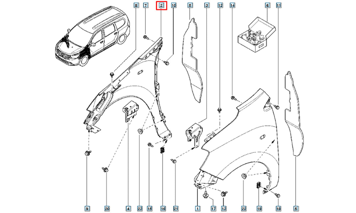 OEM #9641 - Teknik Resim