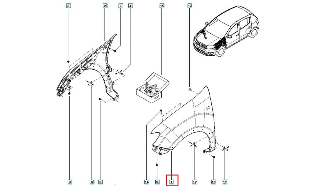 OEM #9657 - Teknik Resim