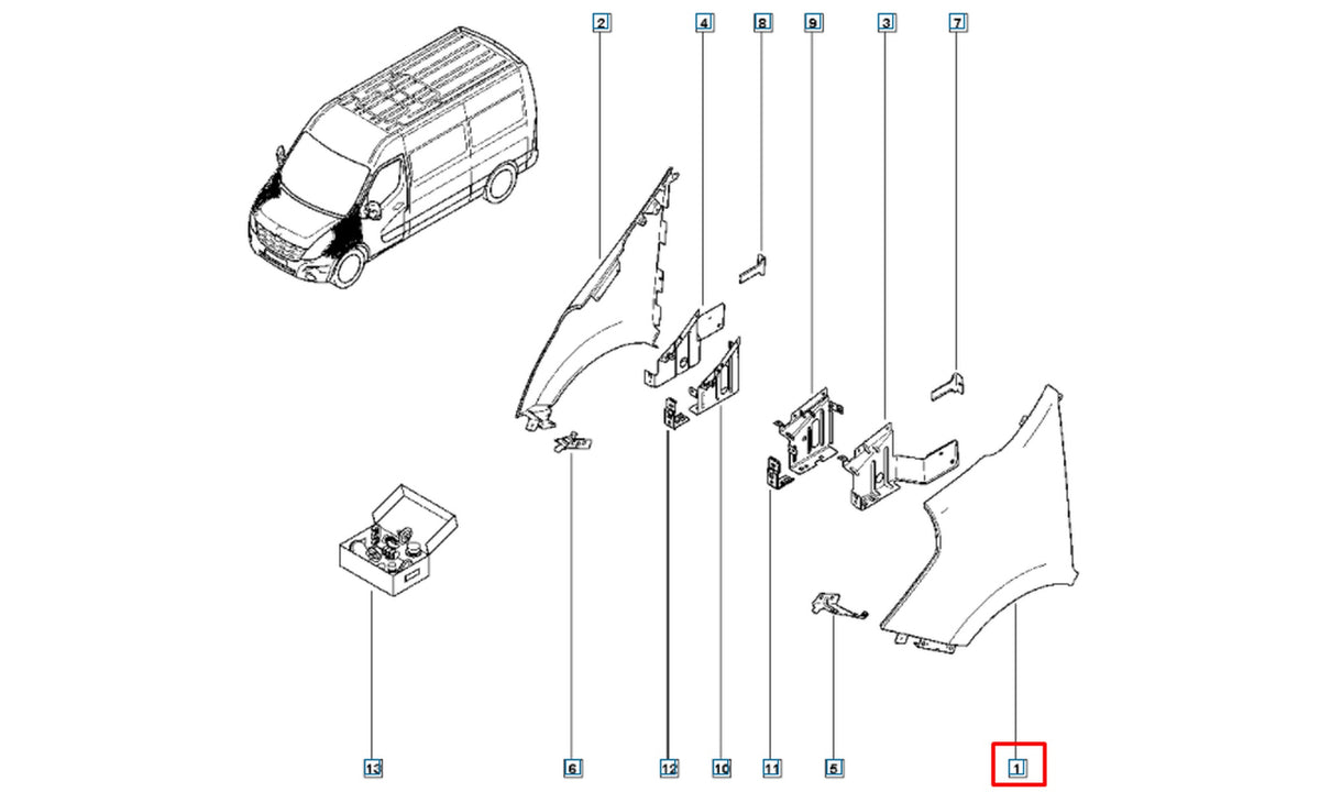 OEM #9646 - Teknik Resim