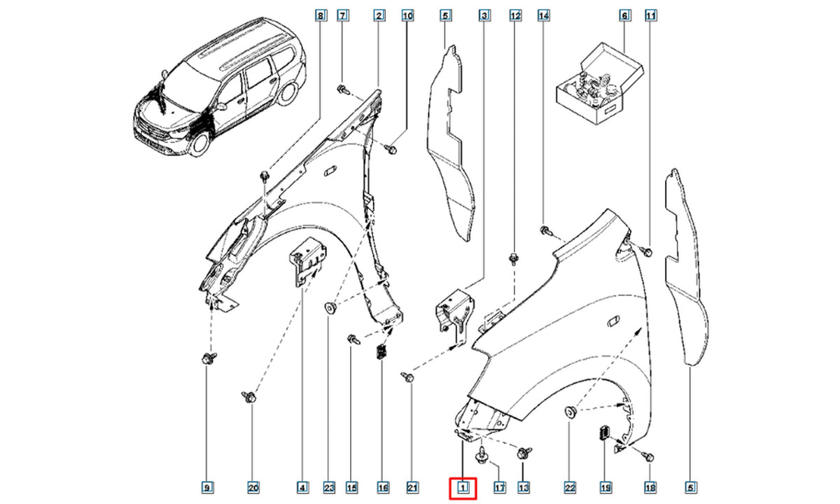 OEM #9654 - Teknik Resim