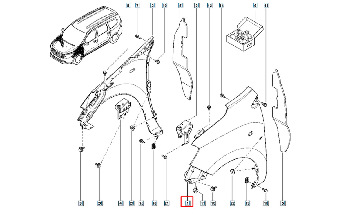OEM #9651 - Teknik Resim