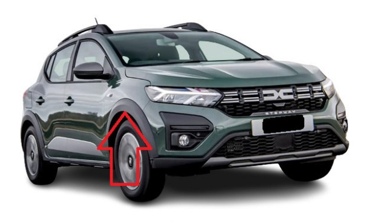 D.SANDERO STEPWAY/JOGGER ÖN ÇAMURLUK KAPLAMASI Rh.21- - product