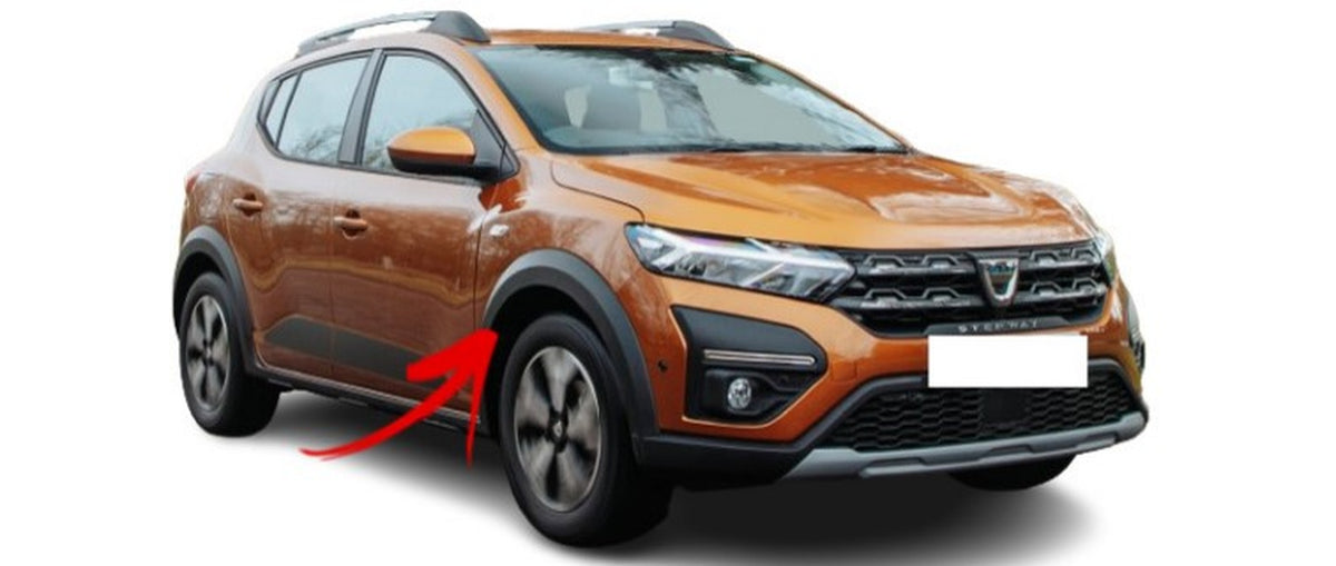 D.SANDERO STEPWAY/JOGGER ÖN ÇAMURLUK KAPLAMASI Rh.21- - product