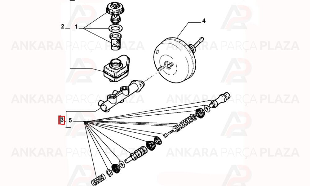 Doblo Fren Ana Merkezi 2001 - 2010 Bosch