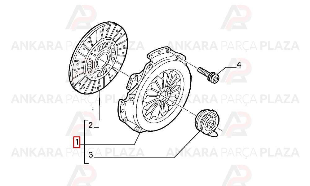 Debriyaj Seti Ducato 2.8 Jtd 2.8 Tdı