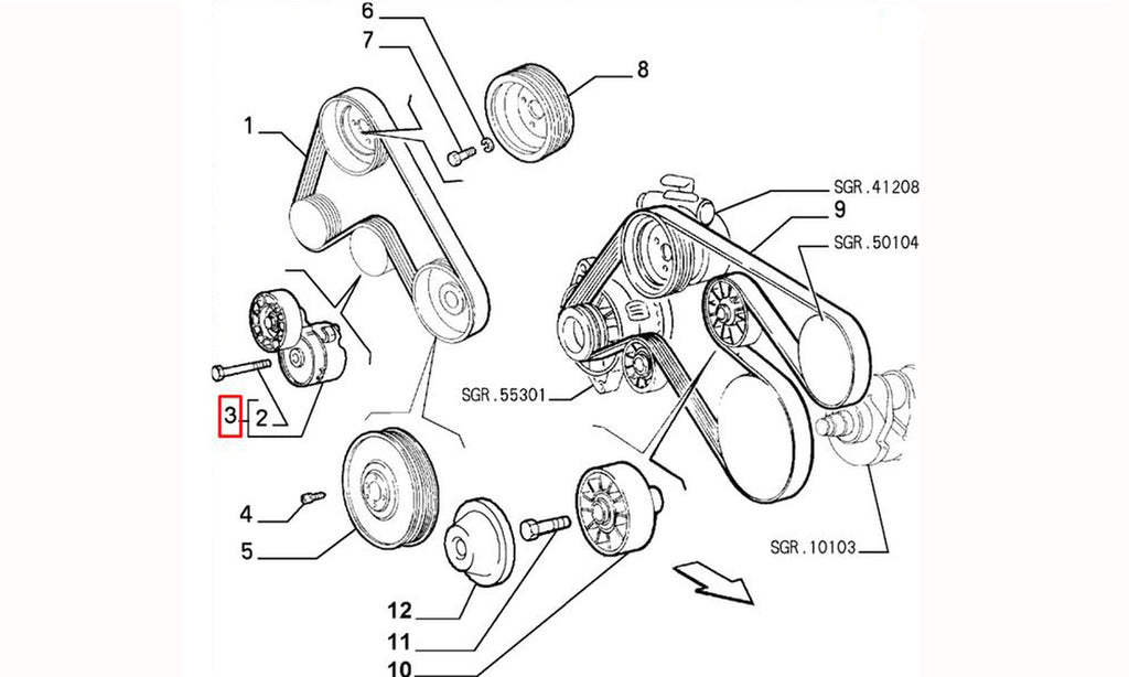 OEM #15501 - Teknik Resim