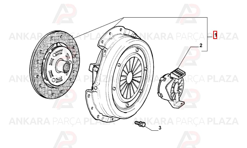 Debriyaj Seti Panda 1.3 Jtd 16V