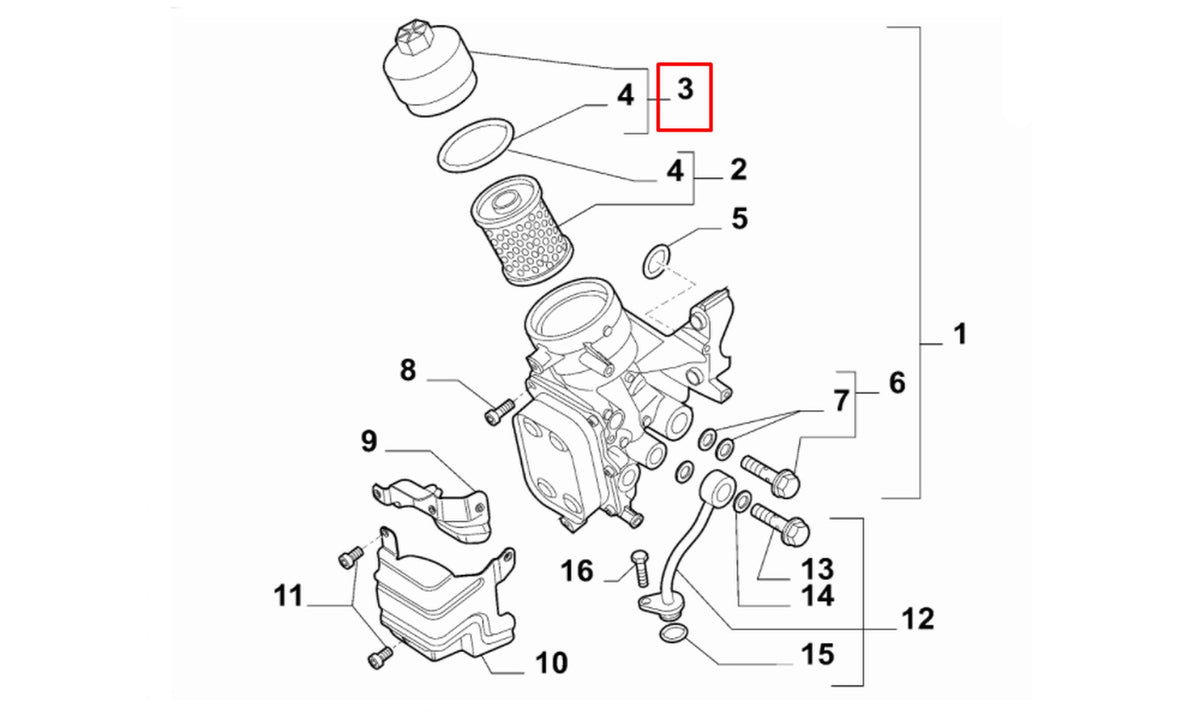OEM #12905 - Teknik Resim