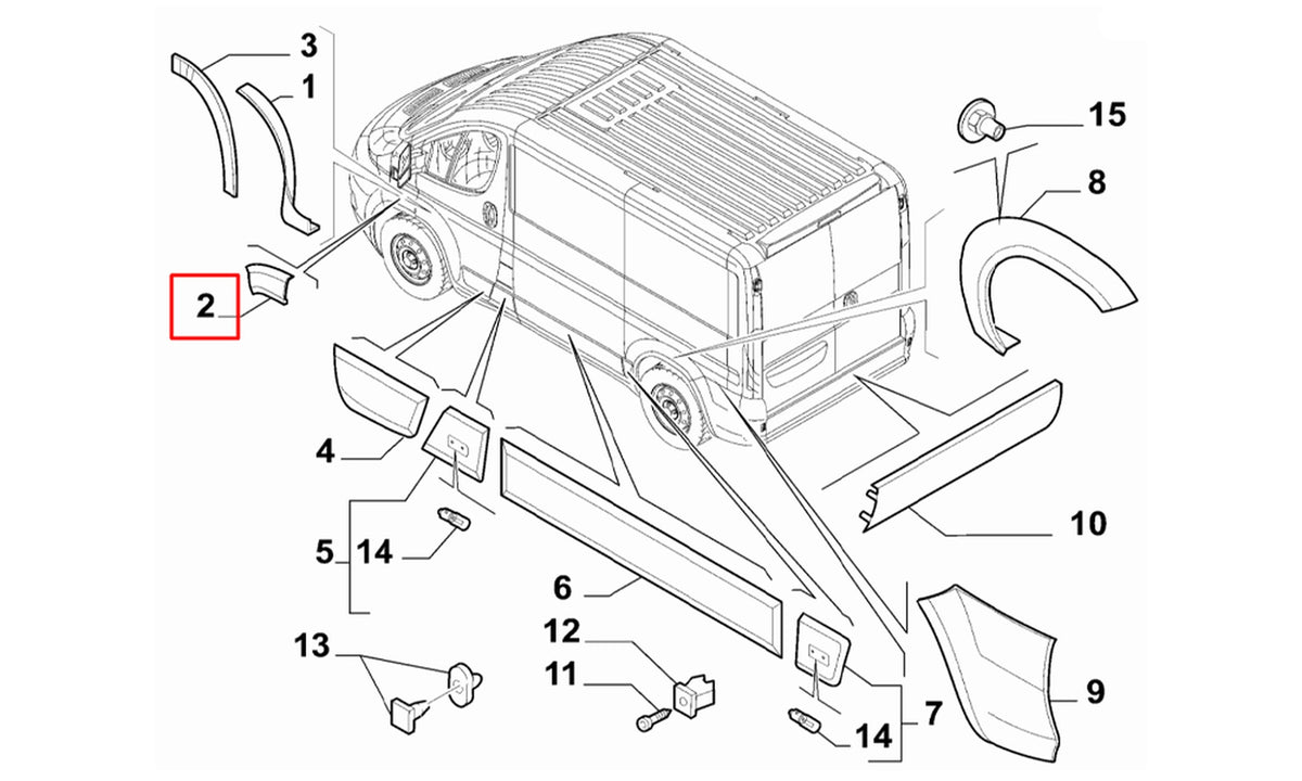 OEM #13734 - Teknik Resim