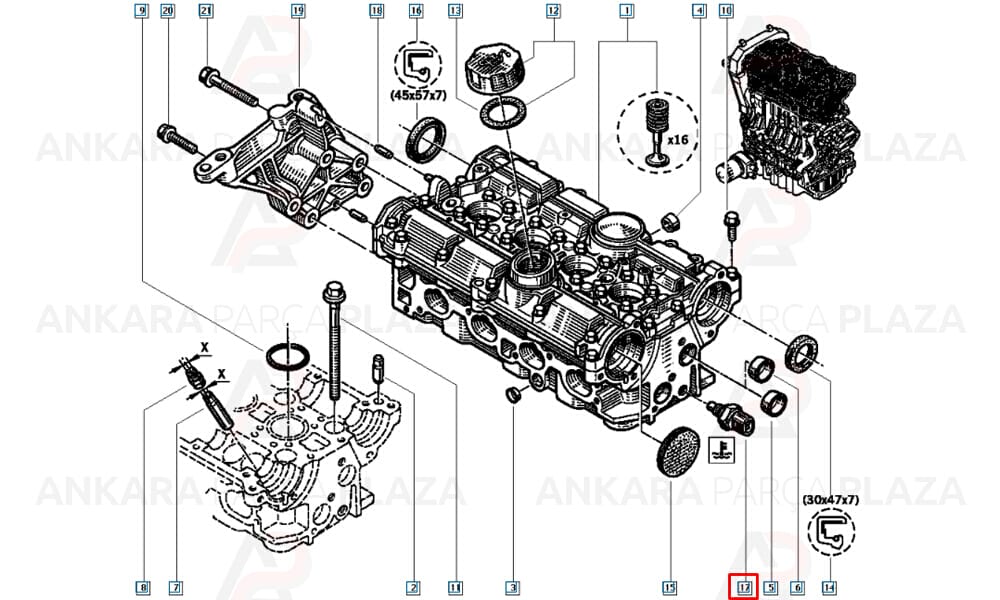 Hararet Müşürü Laguna 1 2.0 16V N7Q