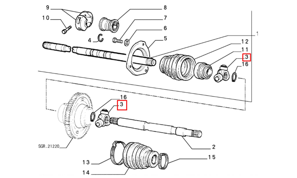 OEM #21684 - Teknik Resim