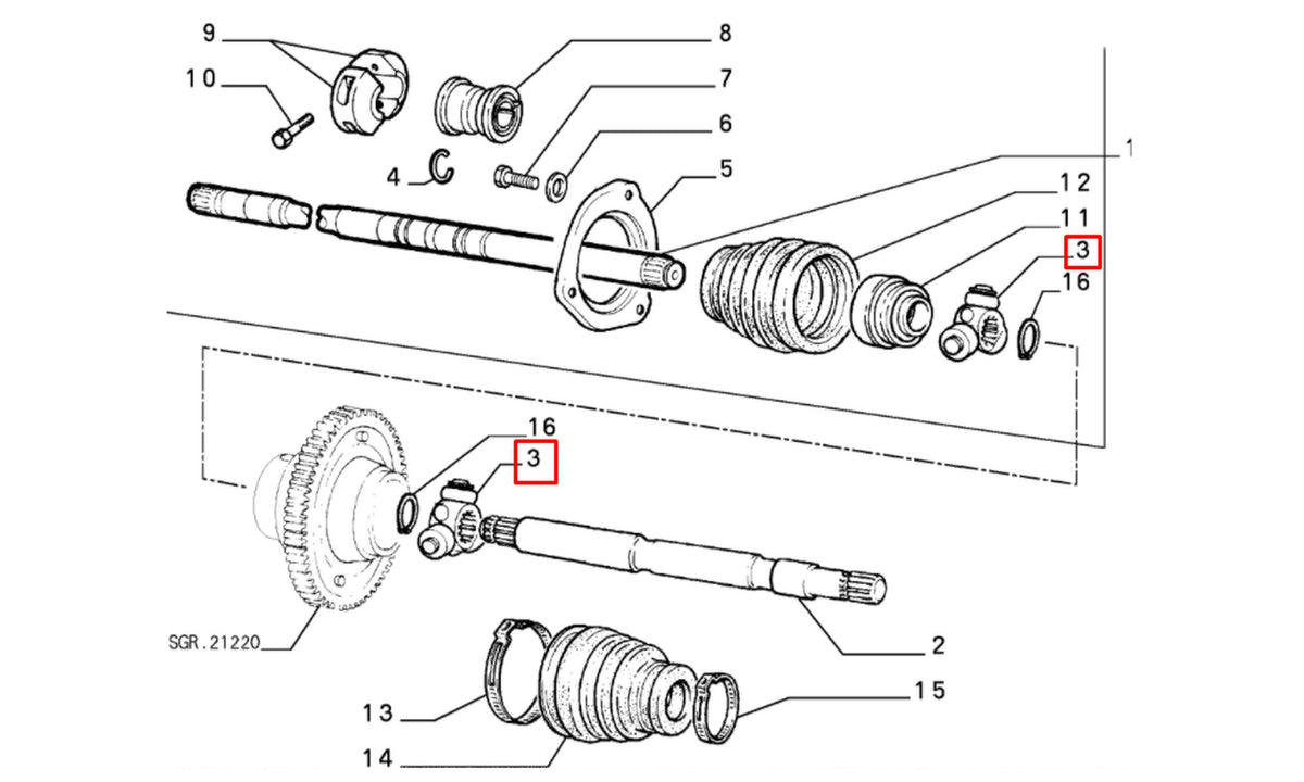 OEM #21684 - Teknik Resim