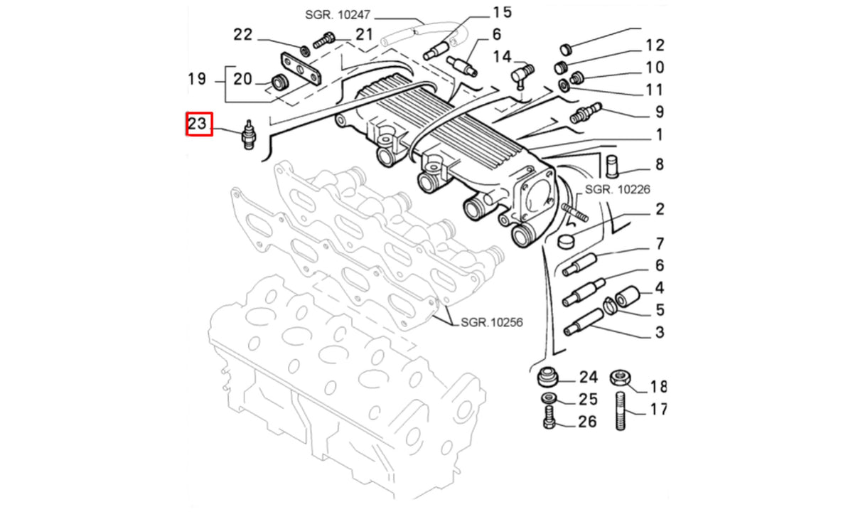 OEM #25801 - Teknik Resim