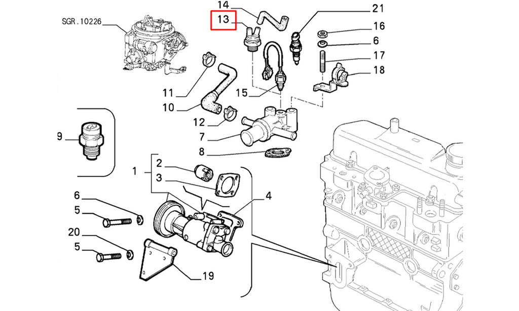 OEM #12371 - Teknik Resim