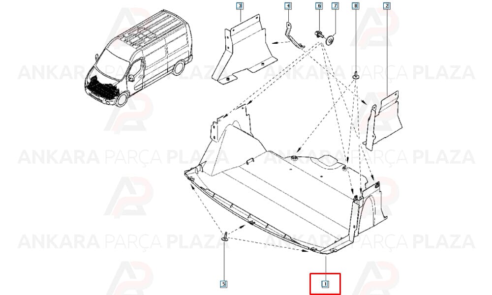 Karter Muhafazası Master 3 2009 > Motor Alt Koruma Bakaliti