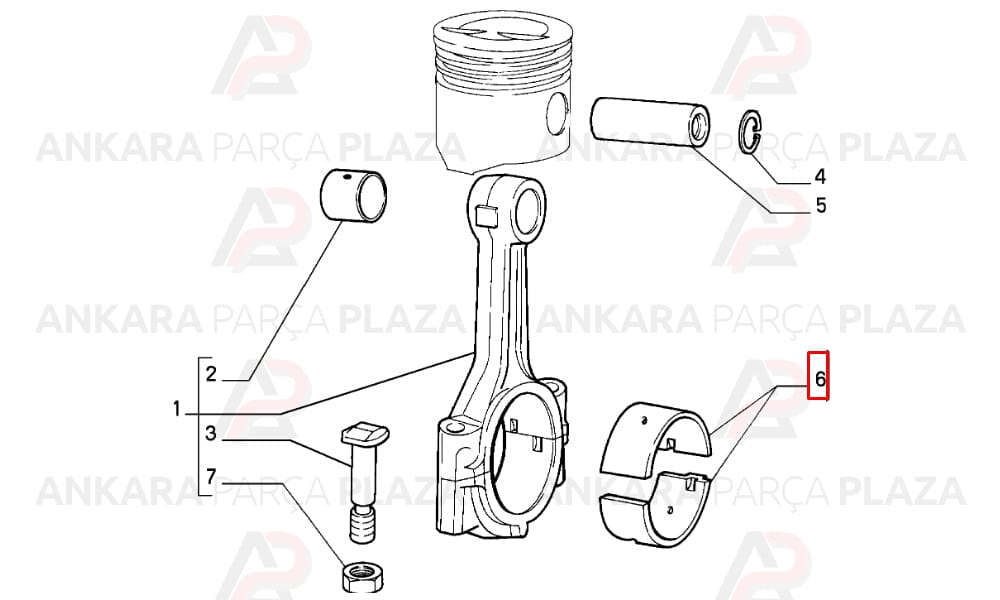 Kol Yatak 0,10 Fiat Tempra Tipo Doğan Slx Kartal Slx