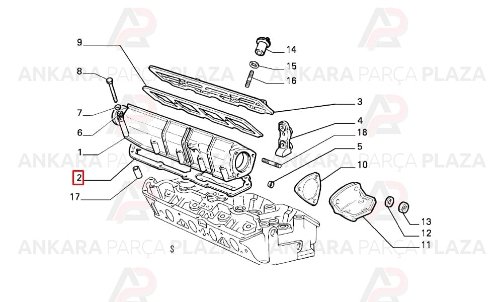 Tempra Tipo 2.0 8V Üst Kapak Contası Royal