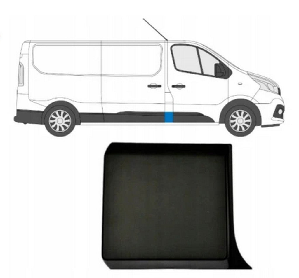 Renault Trafic 3 Sağ Orta Kapı Yan Direk Bandı Mais 768185709R - product