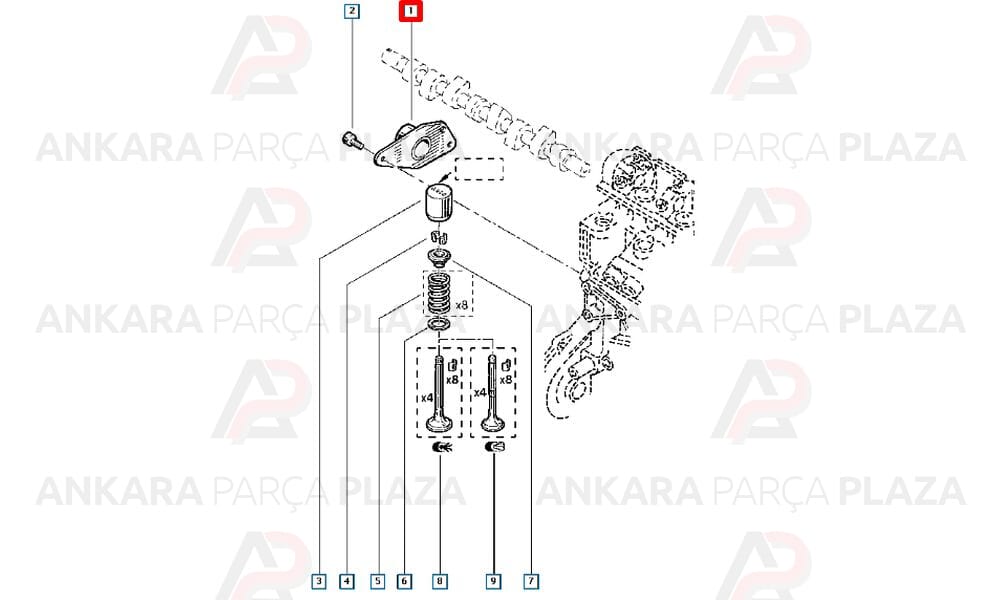 Express Laguna Megane 1.9 Dizel Triger Bilyası 153X260 Gmb