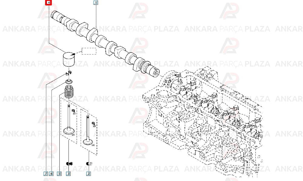 Captur Dokker Kangoo Clio Megane 1.5 Dci Subap İticisi 8 Adet 820Mm Süpsan