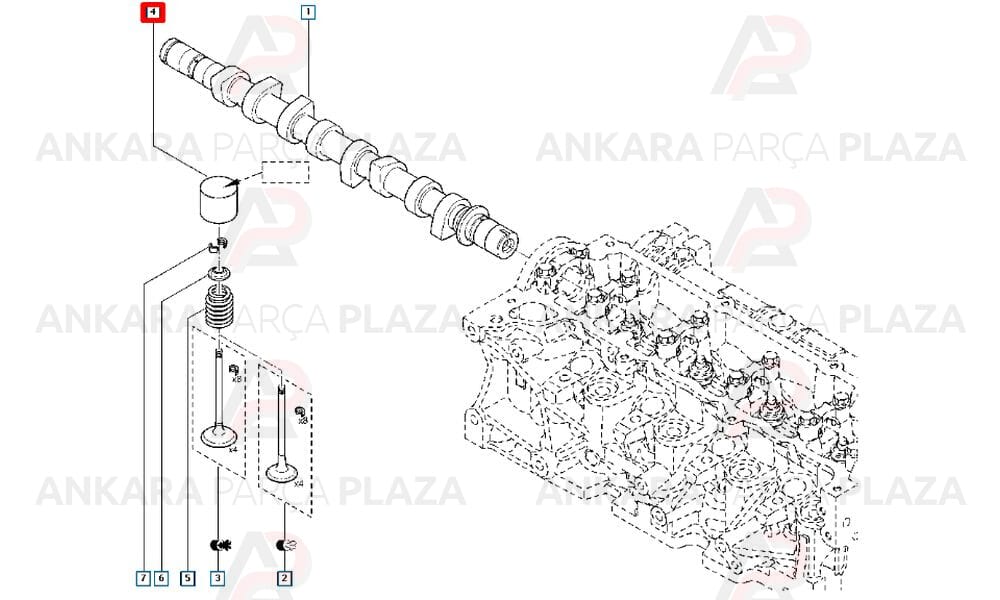 Captur Clio Dokker Kangoo 1.9 8V Subap İticisi Oygarsan