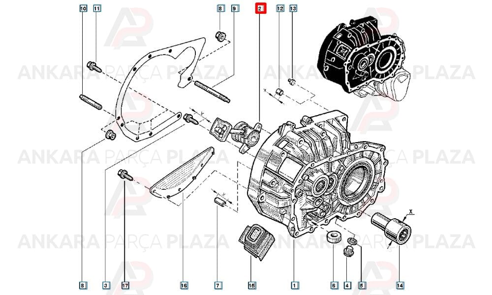 Hidrolik Debriyaj Rulmanı Renault Clio 3 1.2 1.4 1.6 1.5Dcı
