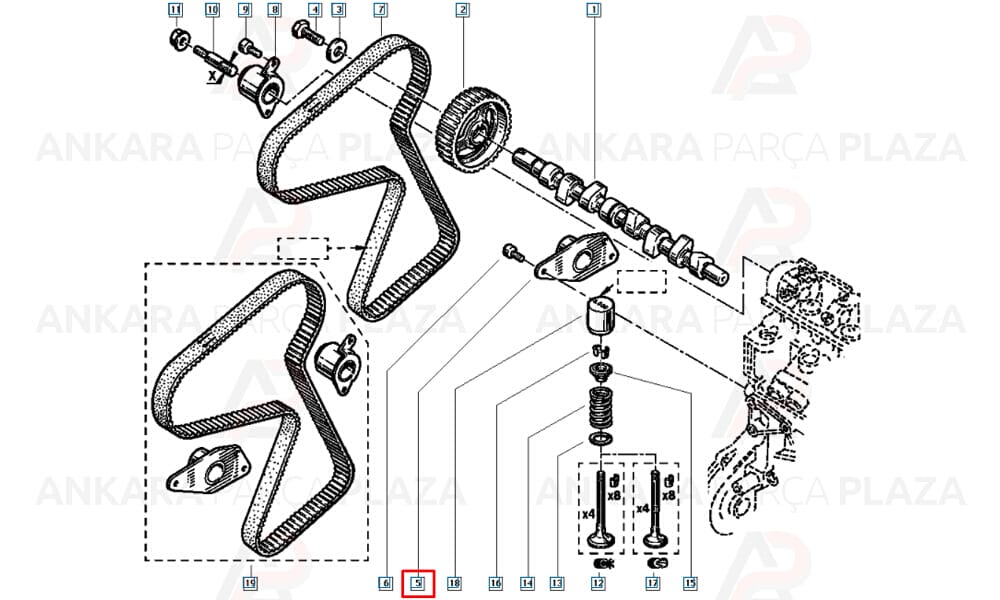 Express Clio Kangoo Megane Renault 19 1.9 Triger Bilyası Aba