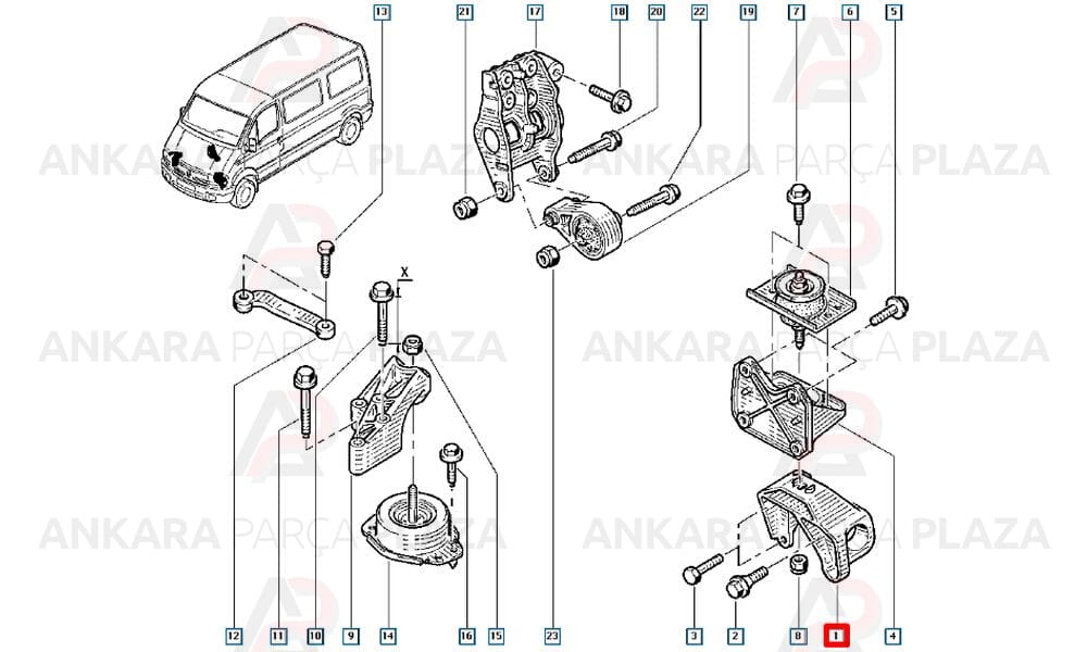 Motor Kulağı S8Ui Master 2.8 7700308758