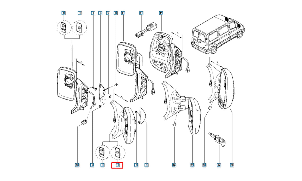 OEM #17611 - Teknik Resim