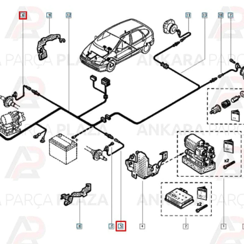 OEM #14129 - Teknik Resim
